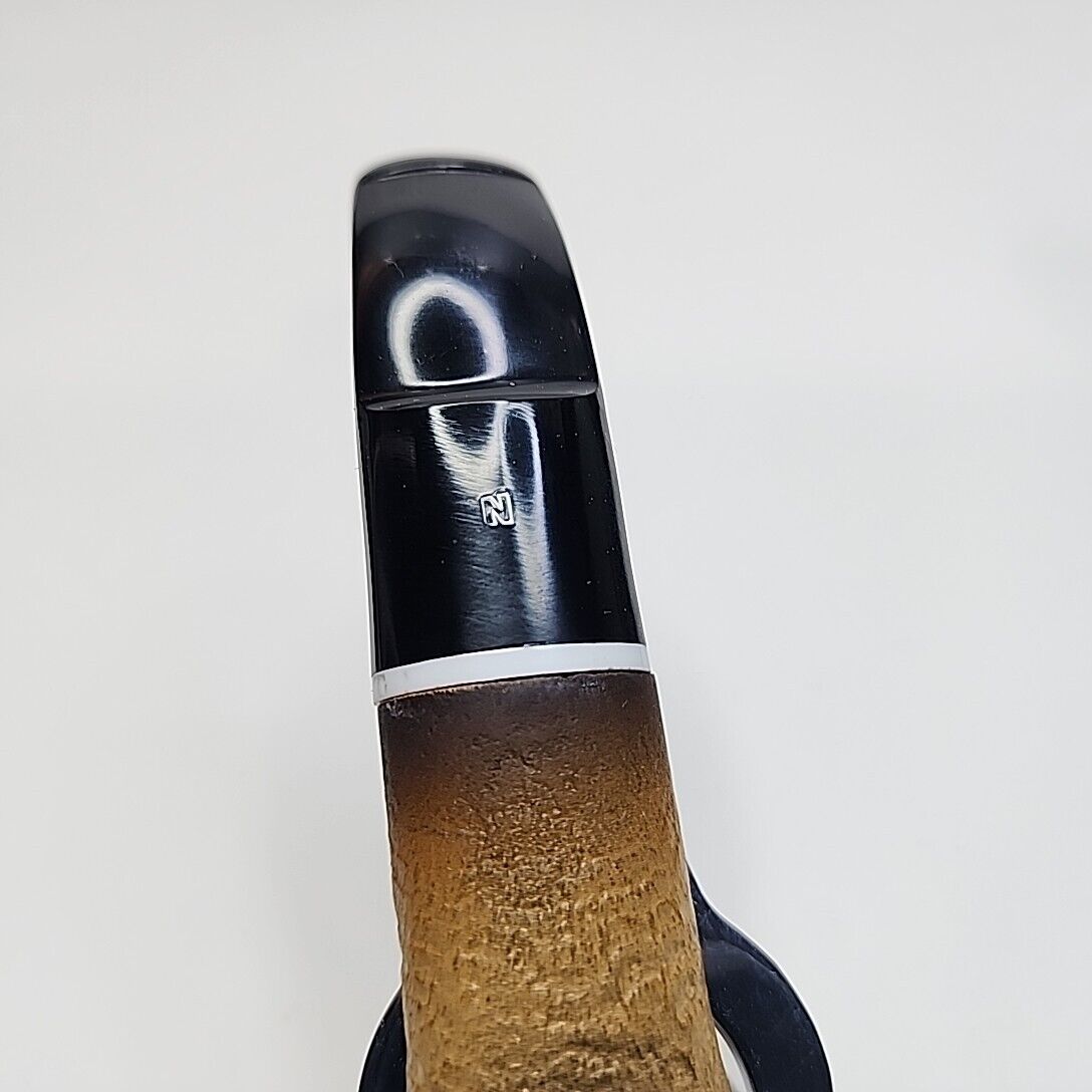 Vintage Nording Nord-Coat 102 Bent Brandy Briar Tobacco Pipe, Unsmoked [SOLD OUT] - Image 10