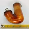 1800s Antique Austrian Meerschaum Pipe, Double Mounted Silver, 13 Hallmark [SOLD OUT] - Image 11