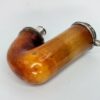 1800s Antique Austrian Meerschaum Pipe, Double Mounted Silver, 13 Hallmark [SOLD OUT] - Image 9