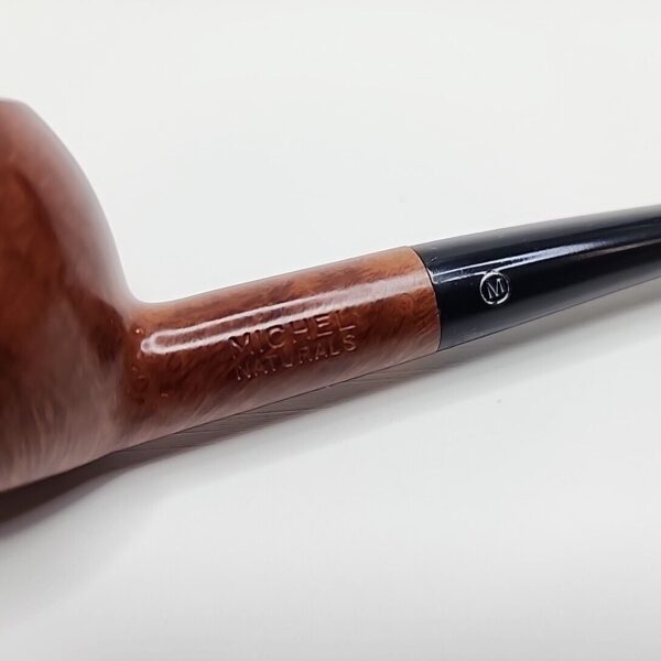 Michel Natural 357 Smooth Prince Briar Tobacco Pipe, Unsmoked [SOLD OUT] - Image 4