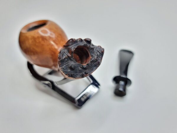 Bennie Joe Pipes Asymmetric Tomato Artisan Briar Tobacco Pipe, Indonesia [SOLD OUT] - Image 15