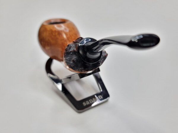 Bennie Joe Pipes Asymmetric Tomato Artisan Briar Tobacco Pipe, Indonesia [SOLD OUT] - Image 5