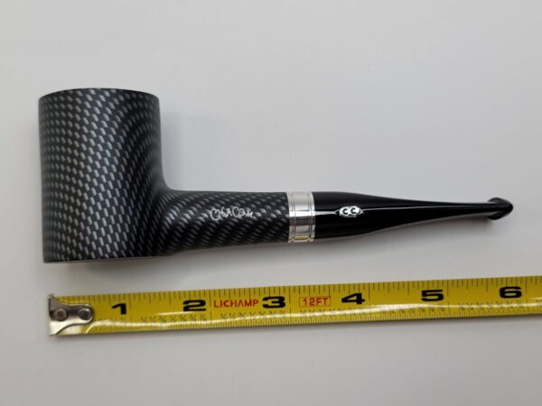 Chacom Carbone 155 Poker Sitter Briar Tobacco Smoking Pipe, France [SOLD OUT] - Image 15