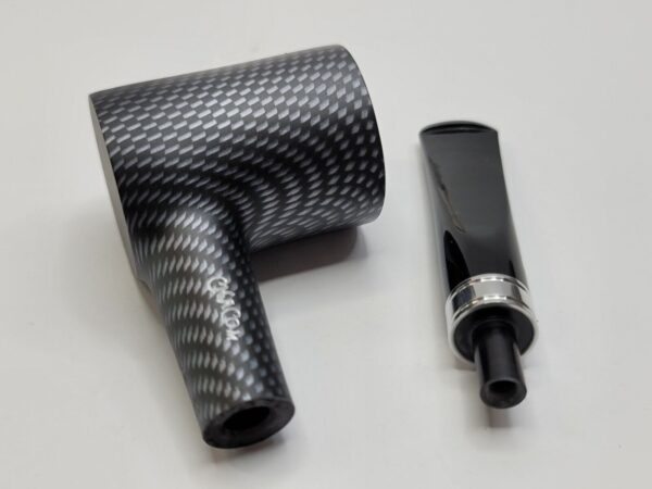 Chacom Carbone 155 Poker Sitter Briar Tobacco Smoking Pipe, France [SOLD OUT] - Image 17