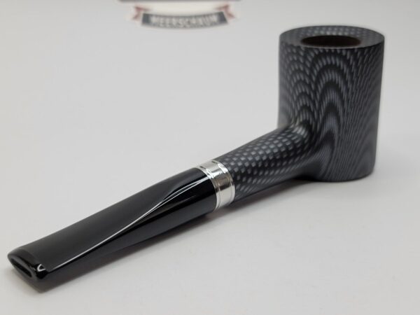 Chacom Carbone 155 Poker Sitter Briar Tobacco Smoking Pipe, France [SOLD OUT] - Image 9