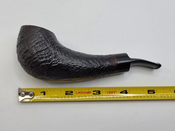 English Made Rusticated Scoop Estate Briar Tobacco Smoking Pipe, London [SOLD OUT] - Image 11