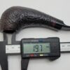 English Made Rusticated Scoop Estate Briar Tobacco Smoking Pipe, London [SOLD OUT] - Image 12
