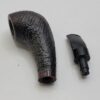 English Made Rusticated Scoop Estate Briar Tobacco Smoking Pipe, London [SOLD OUT] - Image 13