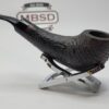 English Made Rusticated Scoop Estate Briar Tobacco Smoking Pipe, London [SOLD OUT] - Image 6
