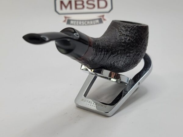 English Made Rusticated Scoop Estate Briar Tobacco Smoking Pipe, London [SOLD OUT] - Image 7
