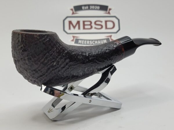 English Made Rusticated Scoop Estate Briar Tobacco Smoking Pipe, London [SOLD OUT]