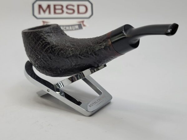 English Made Rusticated Scoop Estate Briar Tobacco Smoking Pipe, London [SOLD OUT] - Image 8
