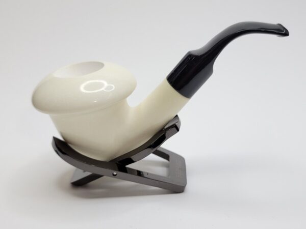 MBSD Meerschaum Deluxe Calabash Block Meerschaum Tobacco Pipe, 9mm Filter, Case [SOLD OUT] - Image 12
