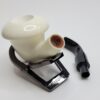 MBSD Meerschaum Deluxe Calabash Block Meerschaum Tobacco Pipe, 9mm Filter, Case [SOLD OUT] - Image 15