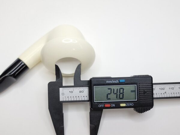 MBSD Meerschaum Deluxe Calabash Block Meerschaum Tobacco Pipe, 9mm Filter, Case [SOLD OUT] - Image 16