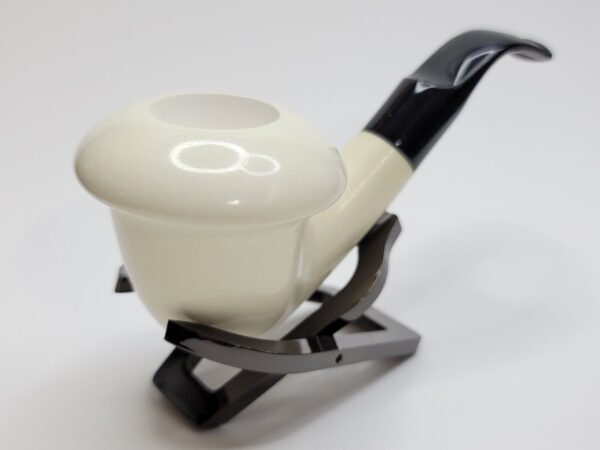 MBSD Meerschaum Deluxe Calabash Block Meerschaum Tobacco Pipe, 9mm Filter, Case [SOLD OUT] - Image 6