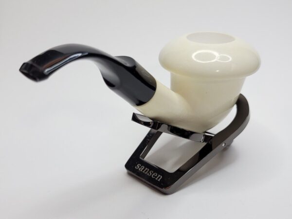 MBSD Meerschaum Deluxe Calabash Block Meerschaum Tobacco Pipe, 9mm Filter, Case [SOLD OUT] - Image 7