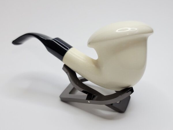MBSD Meerschaum Deluxe Calabash Block Meerschaum Tobacco Pipe, 9mm Filter, Case [SOLD OUT] - Image 8