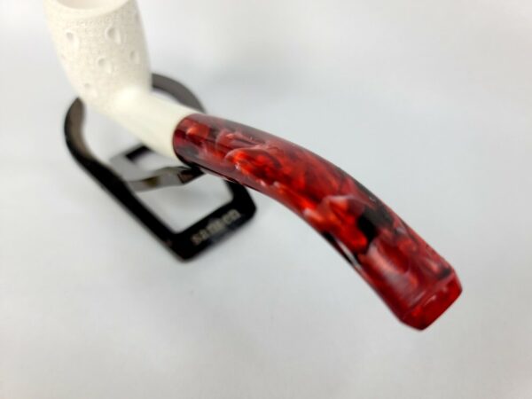 MBSD Meerschaum Tall Lattice Carved Meerschaum Tobacco Pipe, Fitted Case [SOLD OUT] - Image 10