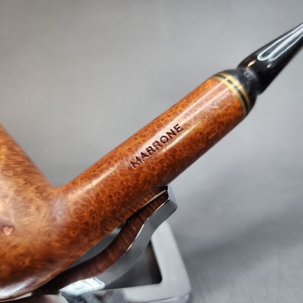 Marrone 103 Smooth Billiard Estate Briar Tobacco Pipe [SOLD OUT] - Image 9