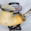 Massive Antique 1800s Meerschaum Tobacco Pipe Bowl, Kalmasch, Double Silver [SOLD OUT] - Image 6