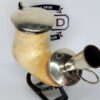 Massive Antique 1800s Meerschaum Tobacco Pipe Bowl, Kalmasch, Double Silver [SOLD OUT] - Image 7