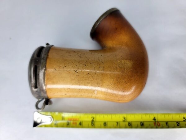 Ornate Antique 19th Century Block Meerschaum Tobacco Pipe Bowl, Victorian [SOLD OUT] - Image 9