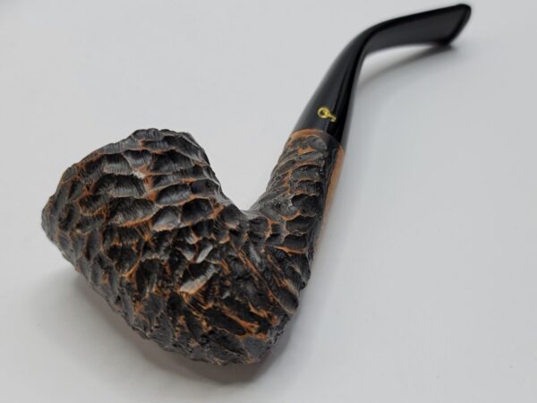 Peterson Aran 127 Rusticated Bent Dublin Briar Tobacco Pipe, Ireland, New [SOLD OUT] - Image 13