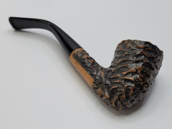 Peterson Aran 127 Rusticated Bent Dublin Briar Tobacco Pipe, Ireland, New [SOLD OUT] - Image 14