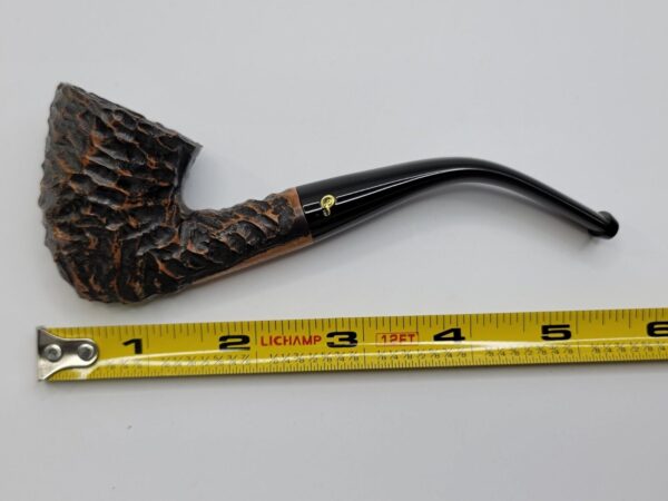 Peterson Aran 127 Rusticated Bent Dublin Briar Tobacco Pipe, Ireland, New [SOLD OUT] - Image 15