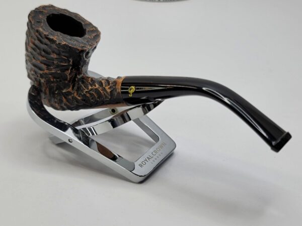 Peterson Aran 127 Rusticated Bent Dublin Briar Tobacco Pipe, Ireland, New [SOLD OUT] - Image 6