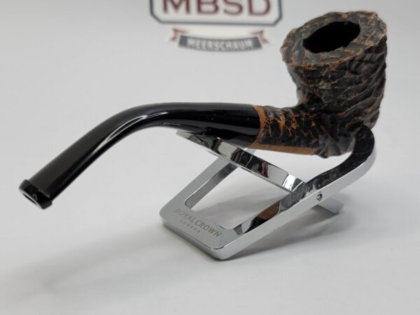 Peterson Aran 127 Rusticated Bent Dublin Briar Tobacco Pipe, Ireland, New [SOLD OUT] - Image 8