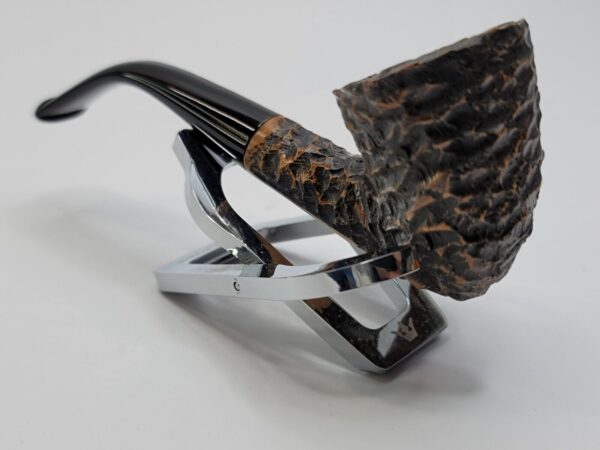 Peterson Aran 127 Rusticated Bent Dublin Briar Tobacco Pipe, Ireland, New [SOLD OUT] - Image 9