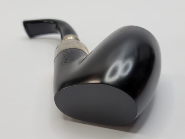 Peterson Ebony Spigot 306 Sitter Oom Paul Briar Tobacco Pipe, Fishtail, Ireland [SOLD OUT] - Image 15