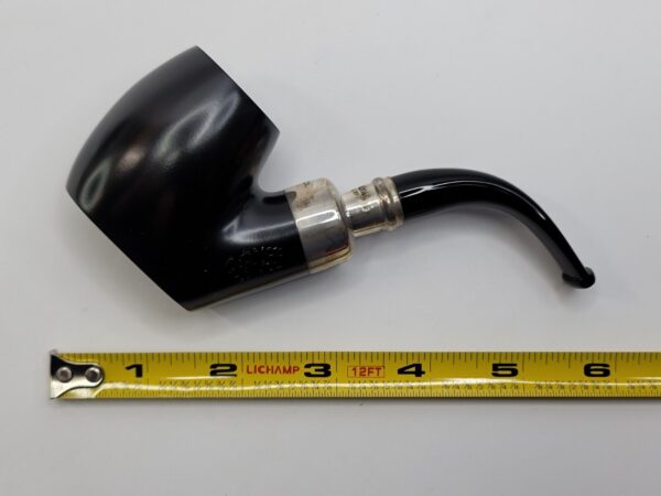 Peterson Ebony Spigot 306 Sitter Oom Paul Briar Tobacco Pipe, Fishtail, Ireland [SOLD OUT] - Image 17