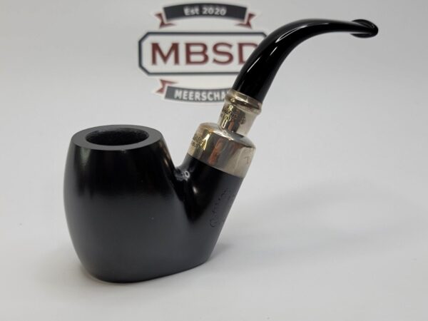 Peterson Ebony Spigot 306 Sitter Oom Paul Briar Tobacco Pipe, Fishtail, Ireland [SOLD OUT] - Image 5