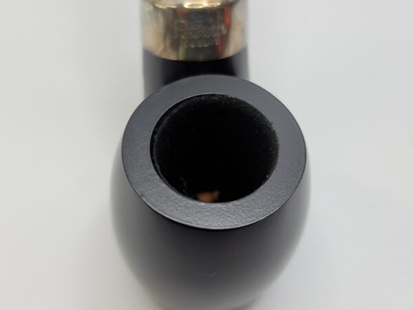 Peterson Ebony Spigot 306 Sitter Oom Paul Briar Tobacco Pipe, Fishtail, Ireland [SOLD OUT] - Image 7