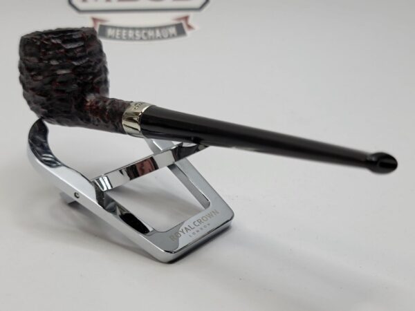 Peterson Junior Rusticated Straight Apple Briar Tobacco Pipe, Fishtail [SOLD OUT] - Image 11