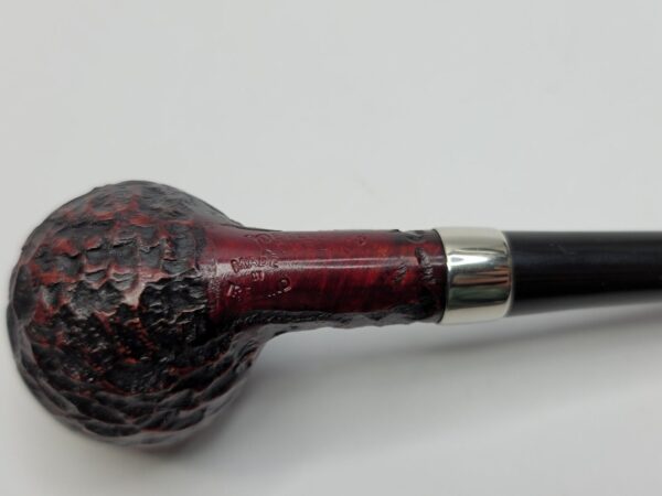 Peterson Junior Rusticated Straight Apple Briar Tobacco Pipe, Fishtail [SOLD OUT] - Image 12