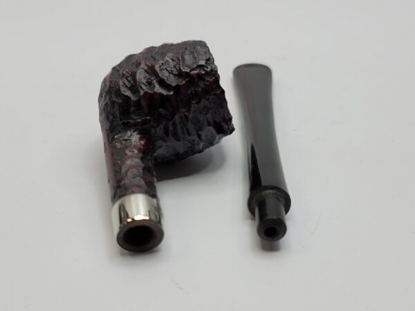 Peterson Junior Rusticated Straight Apple Briar Tobacco Pipe, Fishtail [SOLD OUT] - Image 15