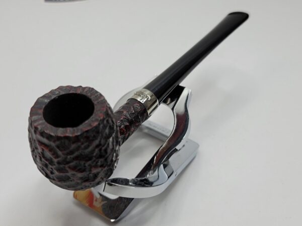 Peterson Junior Rusticated Straight Apple Briar Tobacco Pipe, Fishtail [SOLD OUT] - Image 6