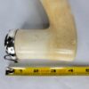 Rare, Large Antique 19th Century Meerschaum Tobacco Pipe Bowl, Double Silver... [SOLD OUT] - Image 12