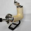 Rare, Large Antique 19th Century Meerschaum Tobacco Pipe Bowl, Double Silver... [SOLD OUT] - Image 6