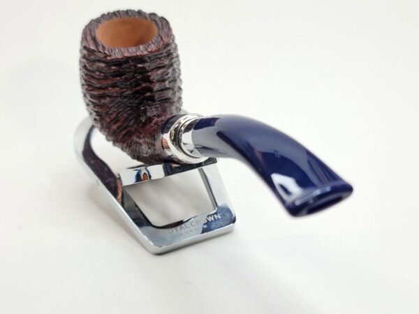 Savinelli Eleganza 606 KS Sandblssted Briar Tobacco Pipe, 6mm [SOLD OUT] - Image 11