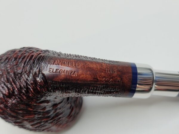 Savinelli Eleganza 606 KS Sandblssted Briar Tobacco Pipe, 6mm [SOLD OUT] - Image 17