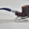 Savinelli Eleganza 606 KS Sandblssted Briar Tobacco Pipe, 6mm [SOLD OUT] - Image 7