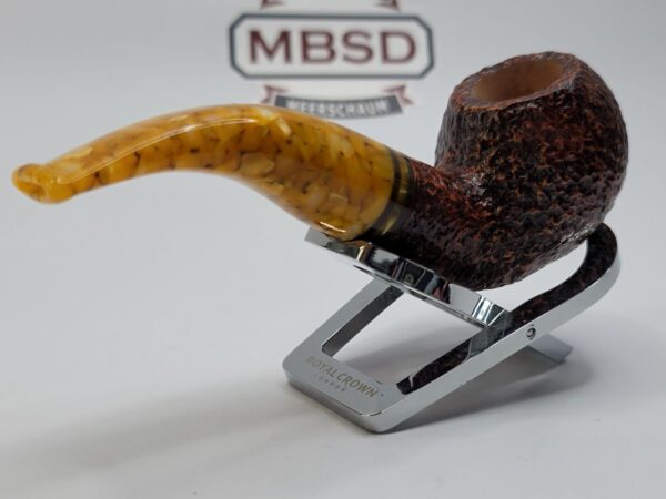 Savinelli Miele 642 KS Rusticated Bent Apple Briar Tobacco Smoking Pipe, 6mm [SOLD OUT] - Image 13