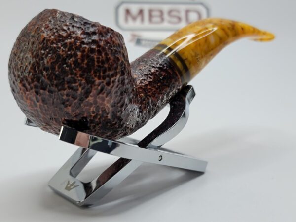 Savinelli Miele 642 KS Rusticated Bent Apple Briar Tobacco Smoking Pipe, 6mm [SOLD OUT] - Image 16