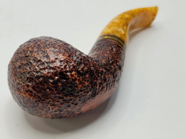 Savinelli Miele 642 KS Rusticated Bent Apple Briar Tobacco Smoking Pipe, 6mm [SOLD OUT] - Image 17