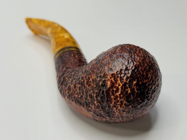 Savinelli Miele 642 KS Rusticated Bent Apple Briar Tobacco Smoking Pipe, 6mm [SOLD OUT] - Image 18
